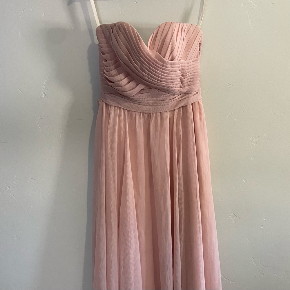 Angelina Faccenda Bridesmaids by Morilee Dress Blush & Sweetheart Strapless - Picture 10 of 12